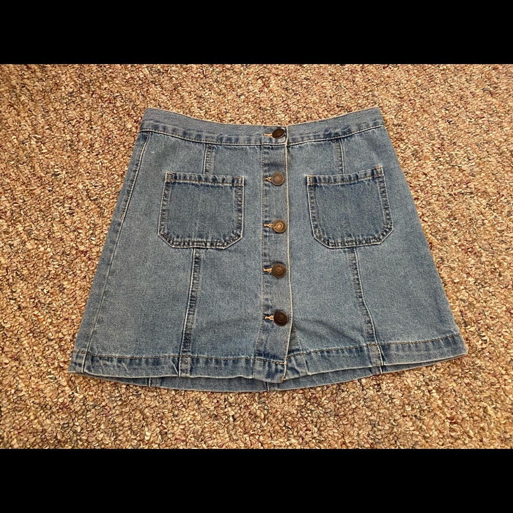 Forever 21 Jean Skirt